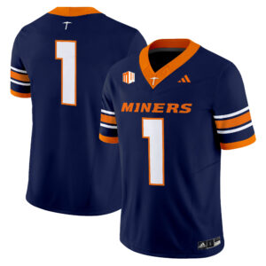 Team Jersey #1 UTEP Miners 2026 All Stitched