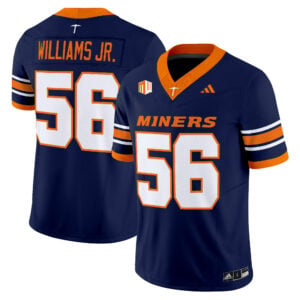 Brian Williams Jr. Jersey #56 UTEP Miners 2026 All Stitched