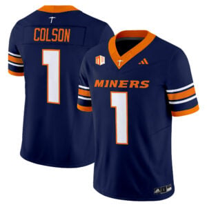 EJ Colson Jersey #1 UTEP Miners 2026 All Stitched