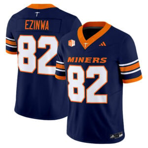 Judah Ezinwa Jersey #82 UTEP Miners 2026 All Stitched