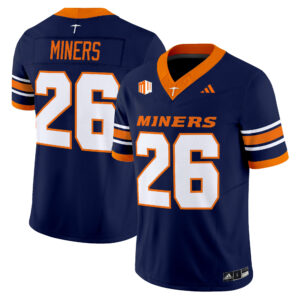 Miners Jersey #26 UTEP Miners 2026 All Stitched