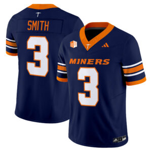 Jaden Smith Jersey #3 UTEP Miners 2026 All Stitched
