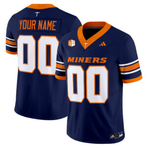 UTEP Miners 2026 Vapor Limited Custom Jersey - All Stitched