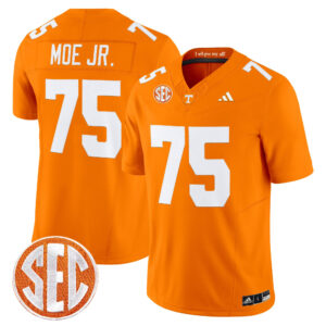 Wendell Moe Jr. Jersey #75 Tennessee Volunteers 2026 All Stitched