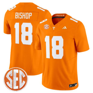 DeSean Bishop Jersey #18 Tennessee Volunteers 2026 All Stitched
