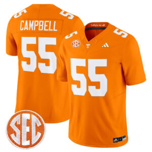 Amare Campbell Jersey #55 Tennessee Volunteers 2026 All Stitched