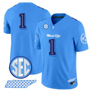 Team Jersey #1 Tennessee Volunteers Music City Edition All Stitched