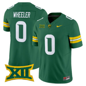 Hosea Wheeler Jersey #0 Baylor Bears 2026 All Stitched
