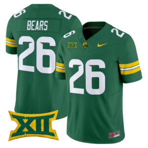 Bears Jersey #26 Baylor Bears 2026 All Stitched
