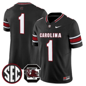 Team Jersey #1 South Carolina Gamecocks 2026 All Stitched