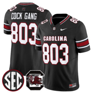 Cock Gang Jersey #803 South Carolina Gamecocks 2026 All Stitched