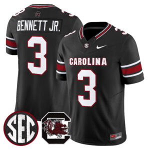 Mazeo Bennett Jr. Jersey #3 South Carolina Gamecocks 2026 All Stitched