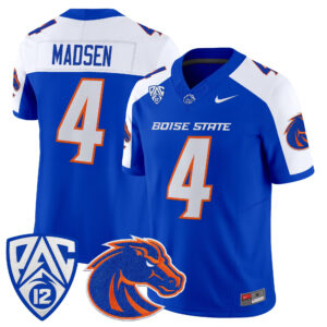 Maddux Madsen Jersey #4 Boise State Broncos 2026 All Stitched
