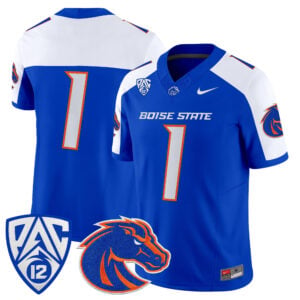 Team Jersey #1 Boise State Broncos 2026 All Stitched