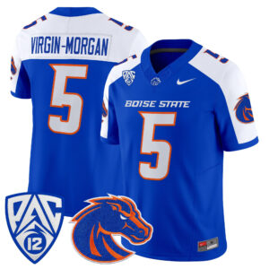Jayden Virgin-Morgan Jersey #5 Boise State Broncos 2026 All Stitched