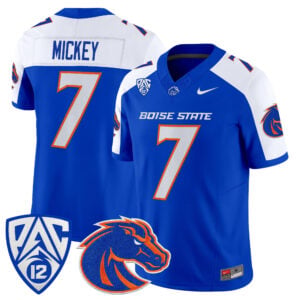 Jaden Mickey Jersey #7 Boise State Broncos 2026 All Stitched