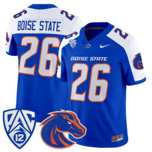 Boise State Jersey #26 Boise State Broncos 2026 All Stitched