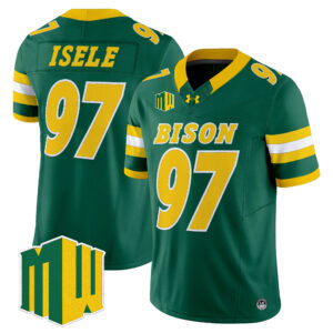 Victor Isele Jersey #97 North Dakota State Bison 2026 All Stitched