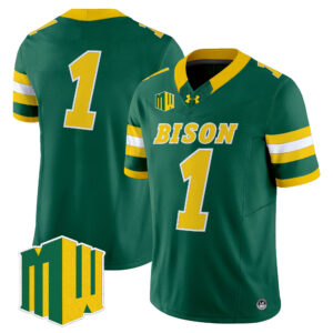 Team Jersey #1 North Dakota State Bison 2026 All Stitched