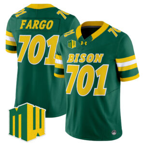 Fargo Jersey #701 North Dakota State Bison 2026 All Stitched