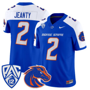 Ashton Jeanty Jersey #2 Boise State Broncos 2026 All Stitched