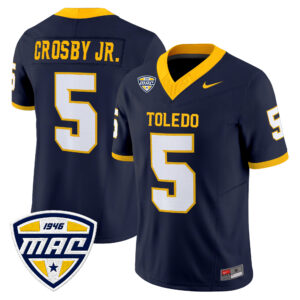 Terrell Crosby Jr. Jersey #5 Toledo Rockets 2026 All Stitched