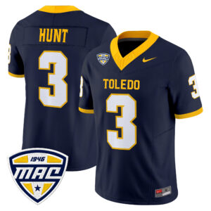 Kareem Hunt Jersey #3 Toledo Rockets 2026 All Stitched