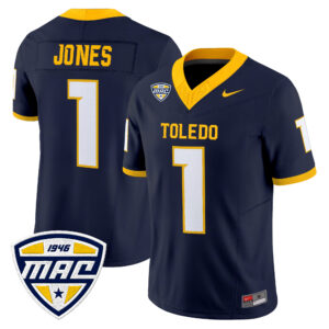Cameron Jones Jersey #1 Toledo Rockets 2026 All Stitched