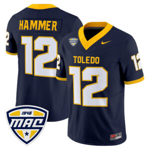 Bryson Hammer Jersey #12 Toledo Rockets 2026 All Stitched