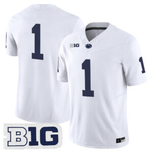 Team Jersey #1 Penn State Nittany Lions 2026 No Name on Back All Stitched