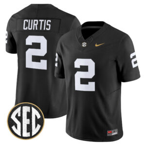 Jared Curtis Jersey #2 Vanderbilt Commodores 2026 All Stitched