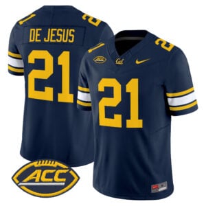 Jacob De Jesus Jersey #21 California Golden Bears 2026 All Stitched