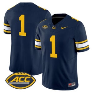 Team Jersey #1 California Golden Bears 2026 All Stitched