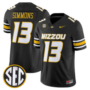 Austin Simmons Jersey #13 Missouri Tigers 2026 All Stitched