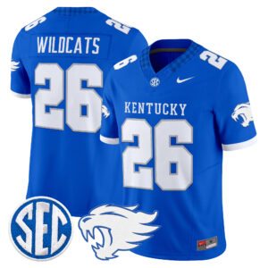 Wildcats Jersey #26 Kentucky Wildcats 2026 All Stitched