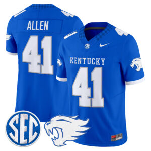 Josh Allen Jersey #41 Kentucky Wildcats 2026 All Stitched