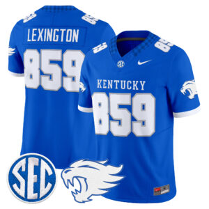 Lexington Jersey #859 Kentucky Wildcats 2026 All Stitched