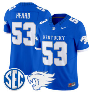 Lance Heard Jersey #53 Kentucky Wildcats 2026 All Stitched