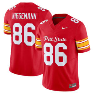 Luke Niggemann Jersey #86 Pittsburg State 2026 All Stitched