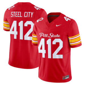 Steel City Jersey #412 Pittsburg State 2026 All Stitched