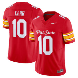 Blake Carr Jersey #10 Pittsburg State 2026 All Stitched