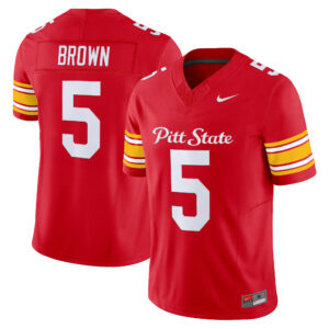 John Brown Jersey #5 Pittsburg State 2026 All Stitched