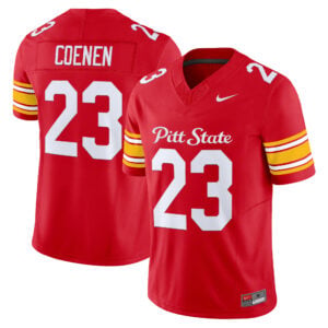 Zach Coenen Jersey #23 Pittsburg State 2026 All Stitched