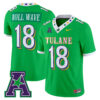 ROLL WAVE Jersey #18 Tulane Green Wave 2026 City Edition All Stitched