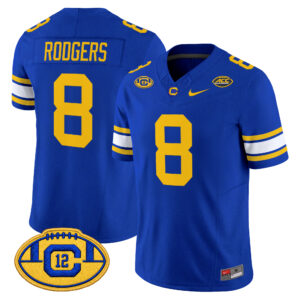 Aaron Rodgers Jersey #8 California Golden Bears Throwback All Stitched