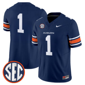 Team Jersey #1 Auburn Tigers 2026 All Stitched