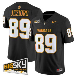 Ryan Jezioro Jersey #89 Idaho Vandals 2026 All Stitched