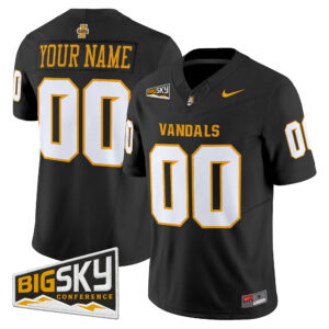 Idaho Vandals 2026 Vapor Limited Custom Jersey - All Stitched
