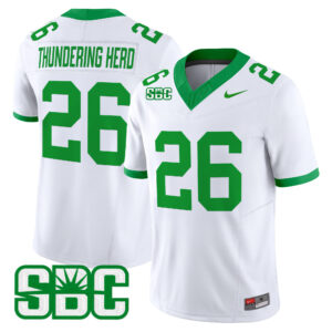 Thundering Herd Jersey #26 Marshall Thundering Herd 1970 Throwback All Stitched