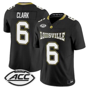 Stanquan Clark Jersey #6 Louisville Cardinals For The Ville All Stitched